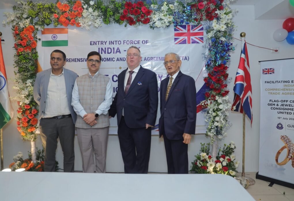 Kolkata Flags Off First Jewellery Export Consignment to the UK Under India–UK CETA
