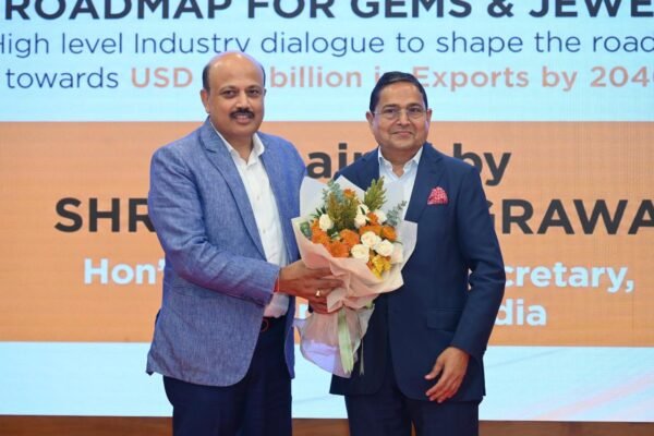 Commerce Secretary Shri Rajesh Agrawal Unveils Visionary 2040 Roadmap for USD 100 Billion Gems & Jewellery Exports at Chintan Shivir