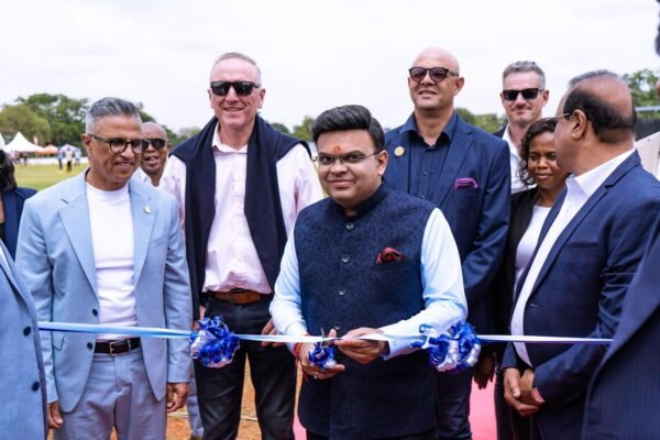 JAY SHAH INAUGURATES THE FIRST-EVER ICC-APPROVED CRICKET ARENA IN TANZANIA