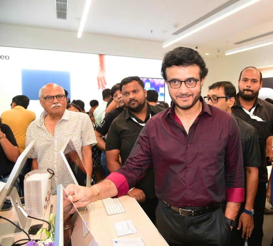 Sourav Ganguly inaugurates iTech’s Apple Premium Partner Store in Kolkata