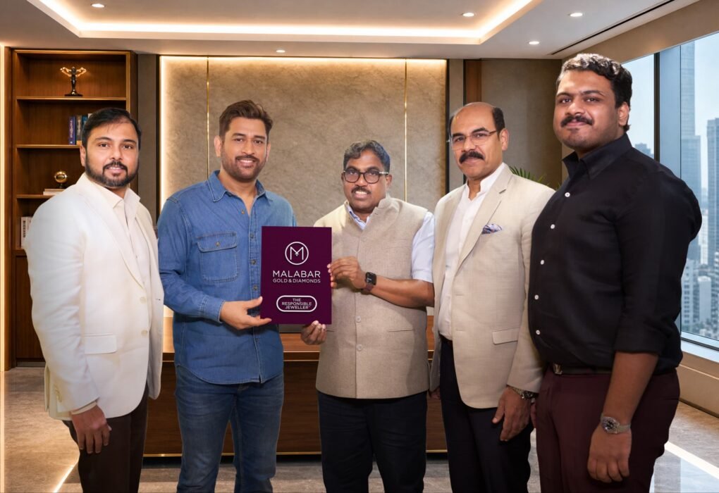 MS Dhoni Joins Malabar Gold & Diamonds as Brand Ambassador, Strengthening the Responsible Jeweller Promise