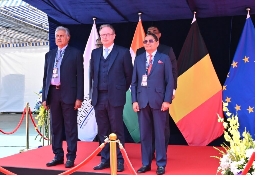 Belgian Prime Minister H.E. Bart De Wever Makes Historic First Visit To Bharat Diamond Bourse