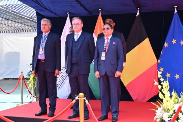 Belgian Prime Minister H.E. Bart De Wever Makes Historic First Visit To Bharat Diamond Bourse